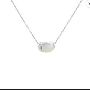 Tiffany & Co. Silver Bean Necklace